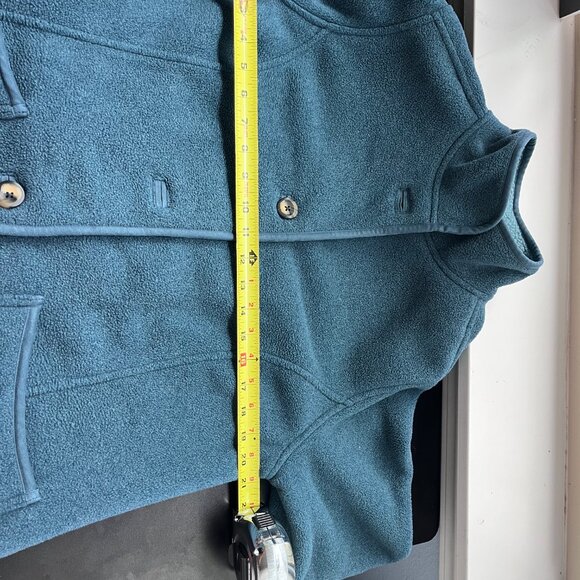 Share L.L.Bean Women's Teal Blue Fleece Polartec Classic Sweater Jacket - Picture 2 of 7